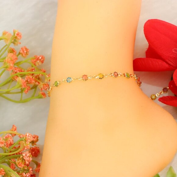 "New Beautiful Design Anklet for Women/Girls, Gift, A570 - Picture 5 of 10